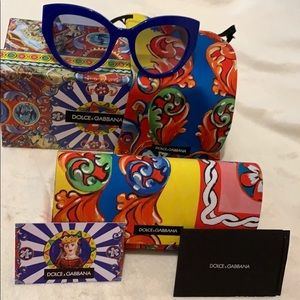 Dolce & Gabbana Cat Eye Sunglasses